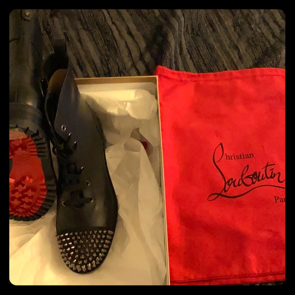 Christian louboutin size 8 boots